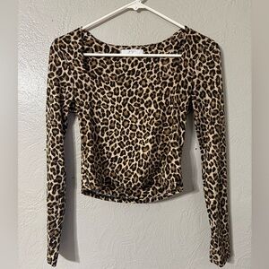 Cheetah Print Top